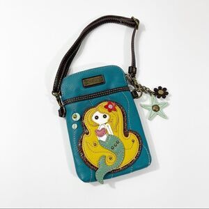 Mermaid Chala wristlet / crossbody purse